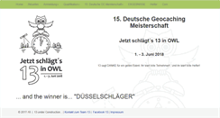 Desktop Screenshot of gc-meisterschaft.de